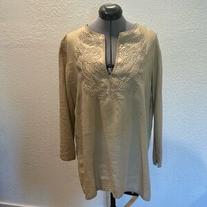 Ralph Lauren embroidered shirt.